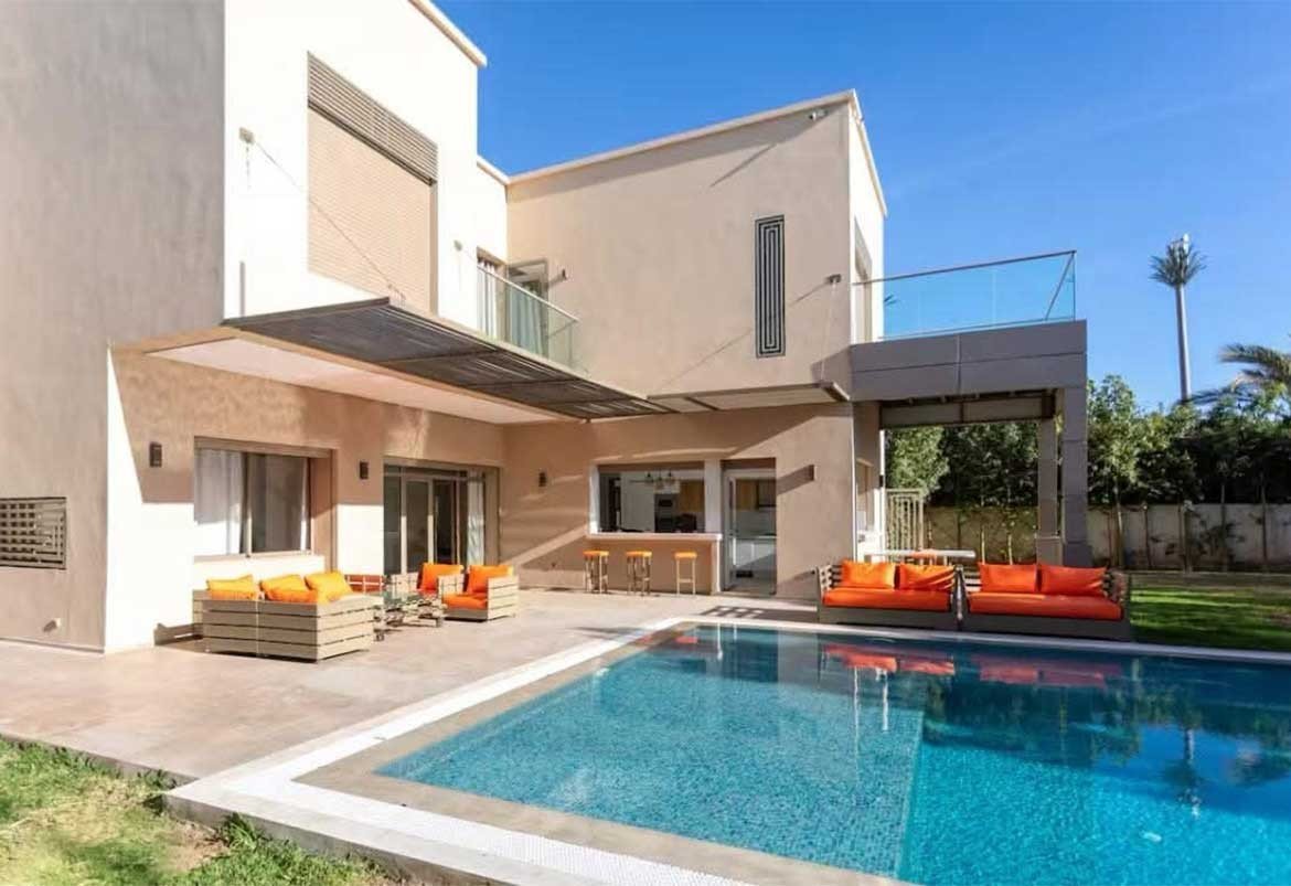 Luxury Modern Villa 5 Spacious Suites in Marrakech